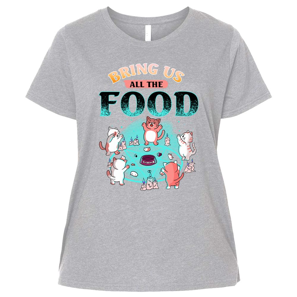 Ladies Curvy Jersey - 8ZT7VZ87 - Heather - 3