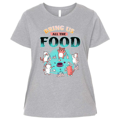 Ladies Curvy Jersey - 8ZT7VZ87 - Heather - 3