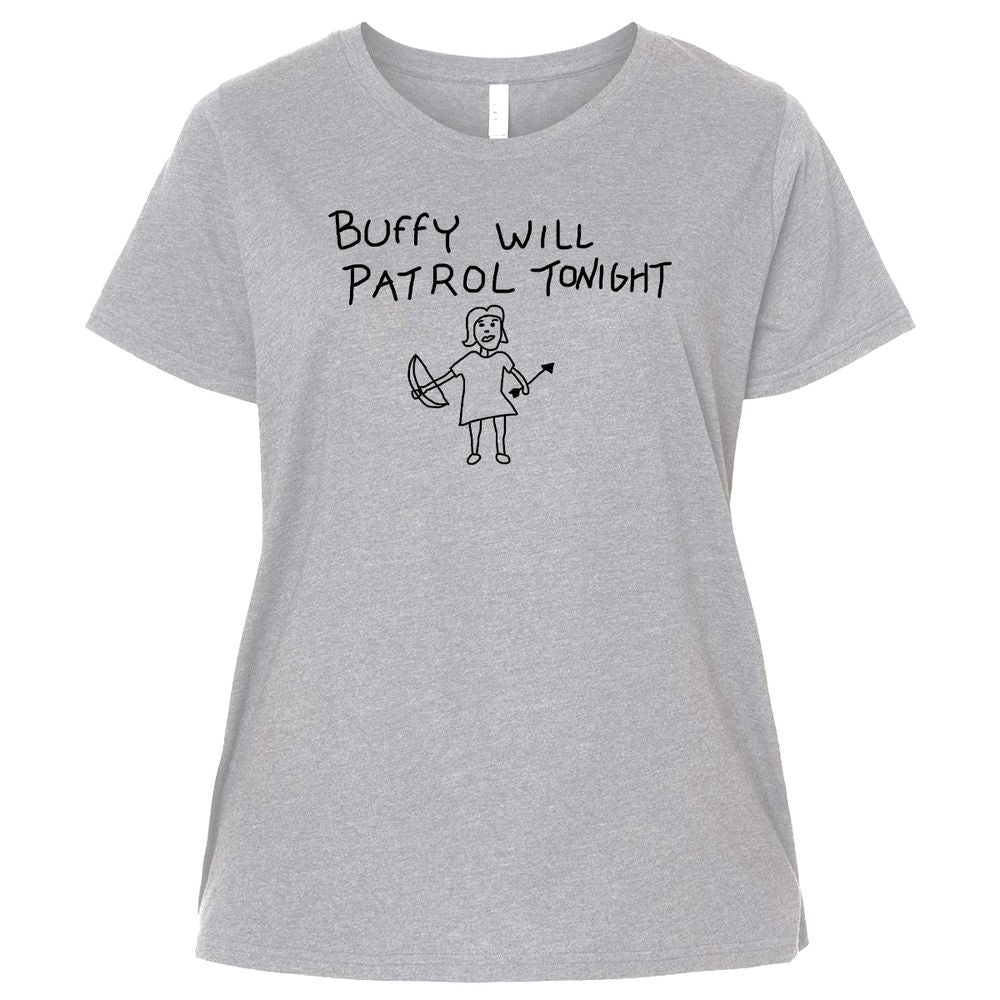 Ladies Curvy Jersey - Z6NQAJSH - Heather - 3