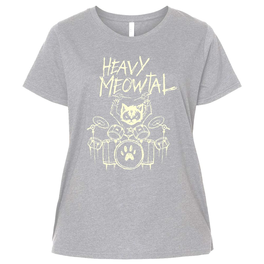 Ladies Curvy Jersey - XNJP1VK8 - Heather - 3