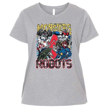 Ladies Curvy Jersey - JM8EM2L5 - Heather - 3