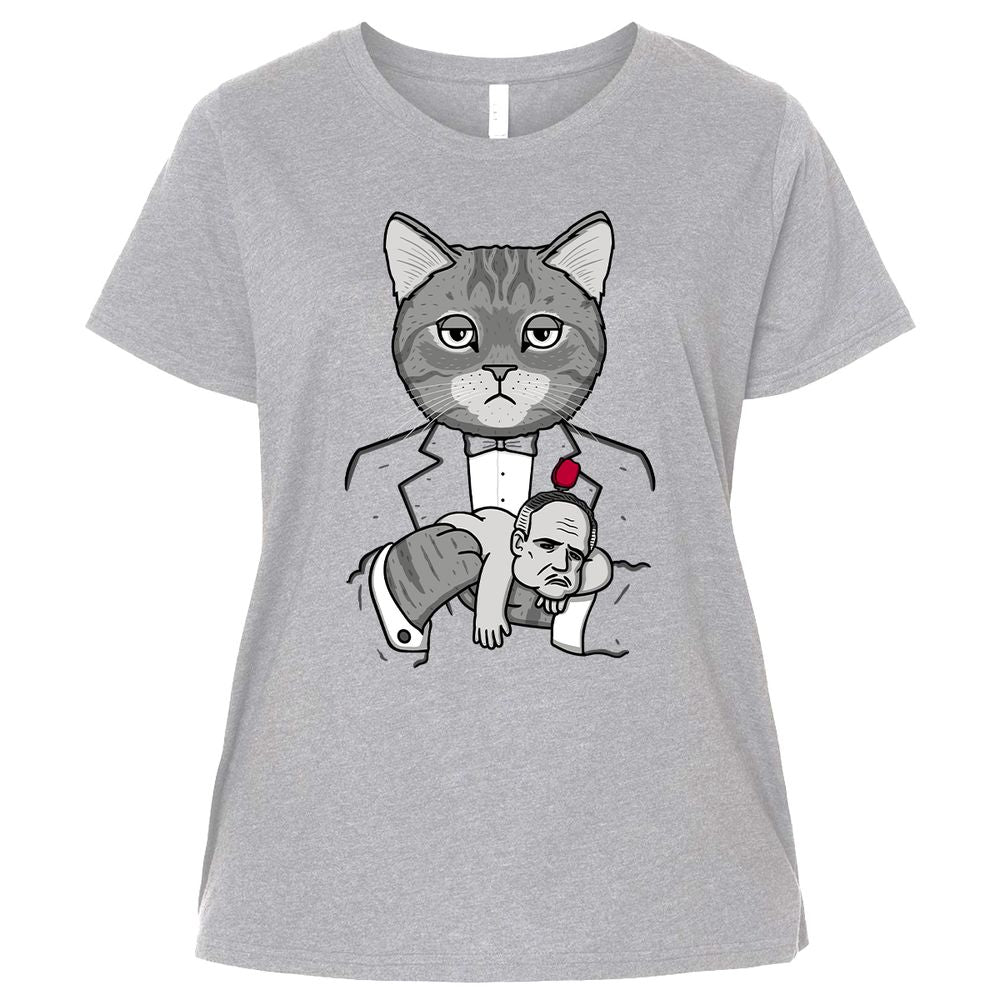 Ladies Curvy Jersey - FU1HUVHH - Heather - 3