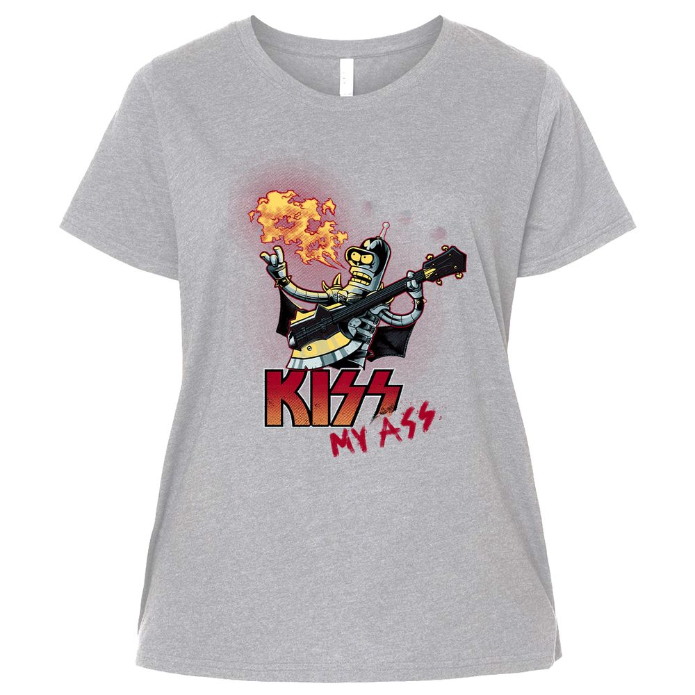 Ladies Curvy Jersey - LYT7GSEJ - Heather - 3