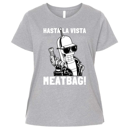 Ladies Curvy Jersey - VTS2XC5C - Heather - 3