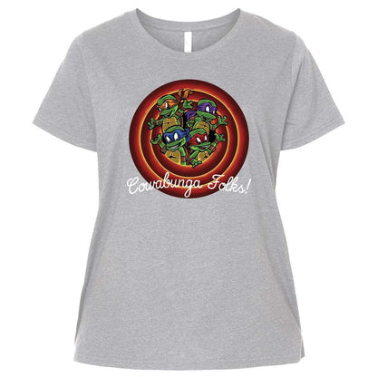 Ladies Curvy Jersey - BK7MDU2S - Heather - 3