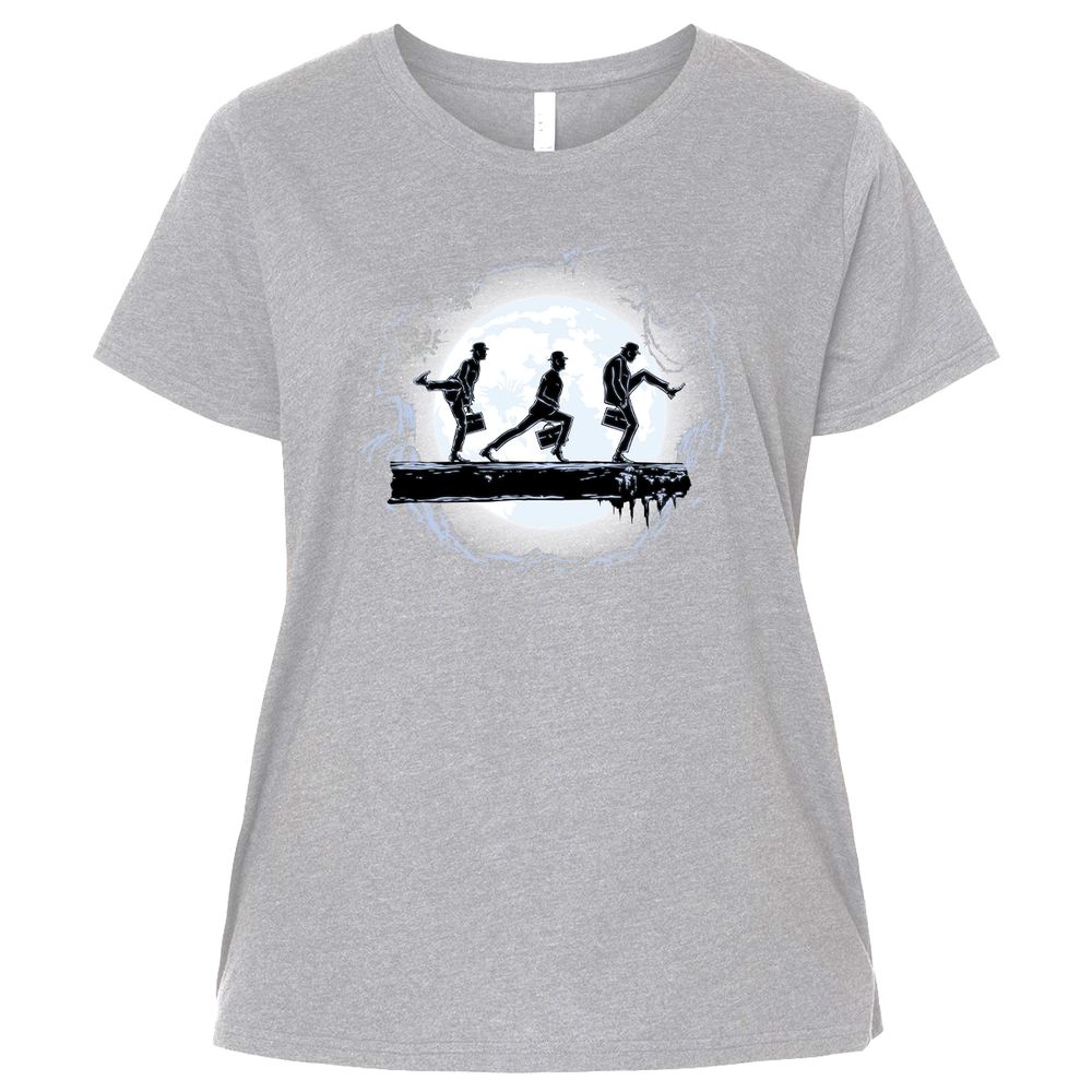 Ladies Curvy Jersey - JLJP6AYF - Heather - 3