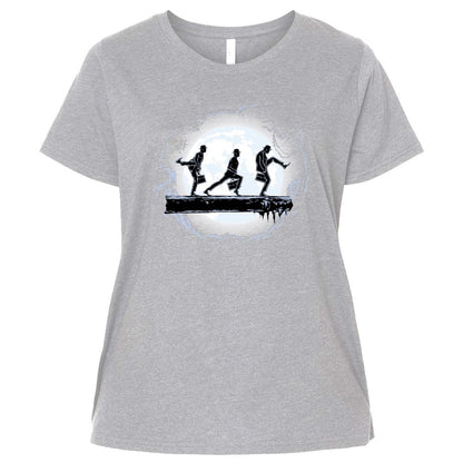 Ladies Curvy Jersey - JLJP6AYF - Heather - 3