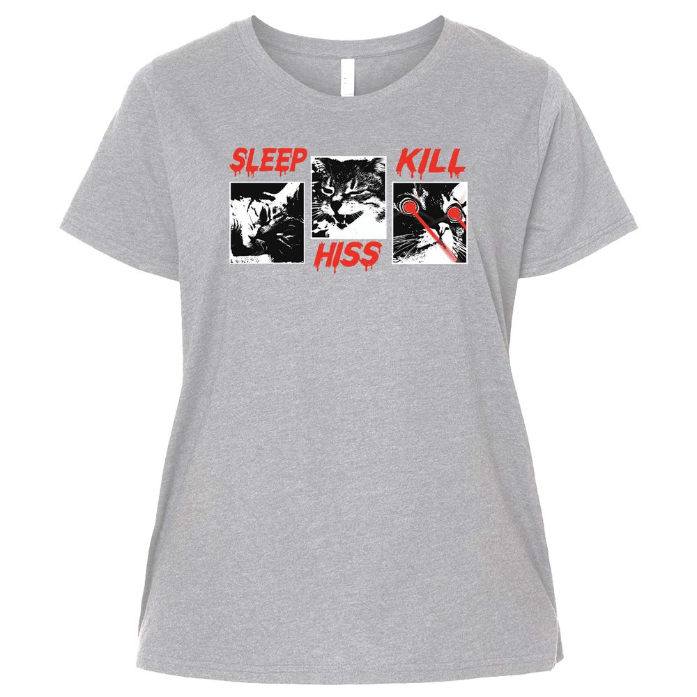 Ladies Curvy Jersey - ND9H7HSJ - Heather - 3