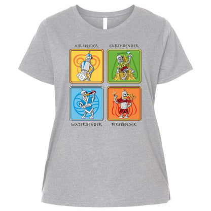 Ladies Curvy Jersey - 5GJ39S7S - Heather - 3