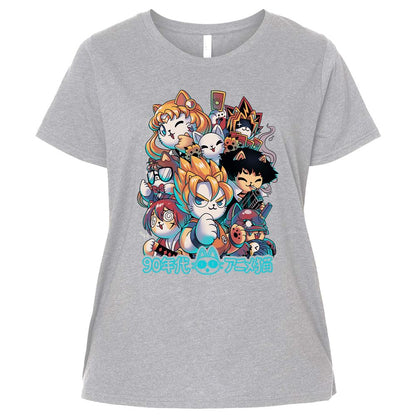 Ladies Curvy Jersey - PY3XSULE - Heather - 3