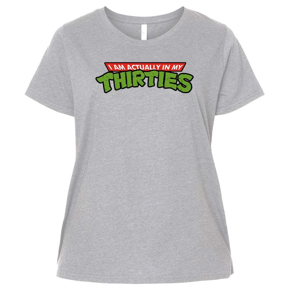 Ladies Curvy Jersey - 8V3QWZVC - Heather - 3