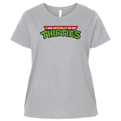 Ladies Curvy Jersey - 8V3QWZVC - Heather - 3