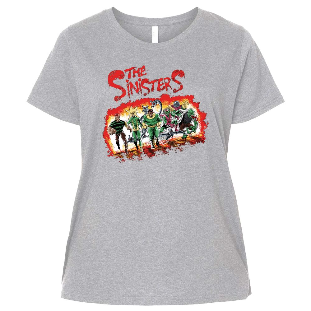 Ladies Curvy Jersey - 1L989C6G - Heather - 3