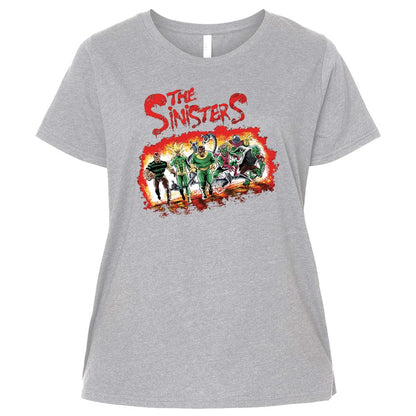 Ladies Curvy Jersey - 1L989C6G - Heather - 3