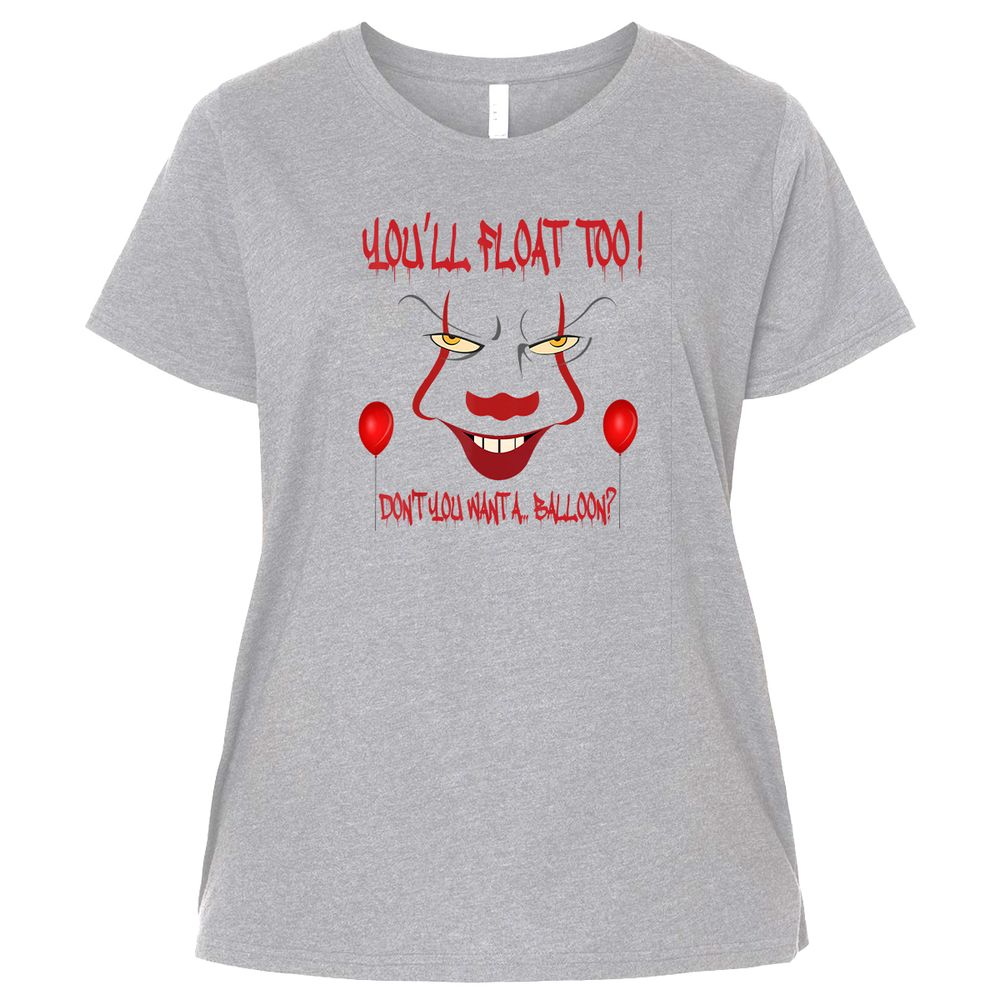 Ladies Curvy Jersey - FYM43C8T - Heather - 3