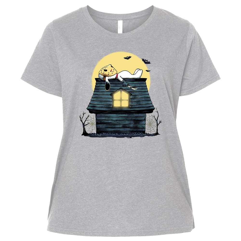 Ladies Curvy Jersey - J2EBVW7N - Heather - 3