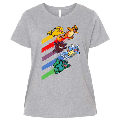 Ladies Curvy Jersey - 1E7LVCLP - Heather - 3