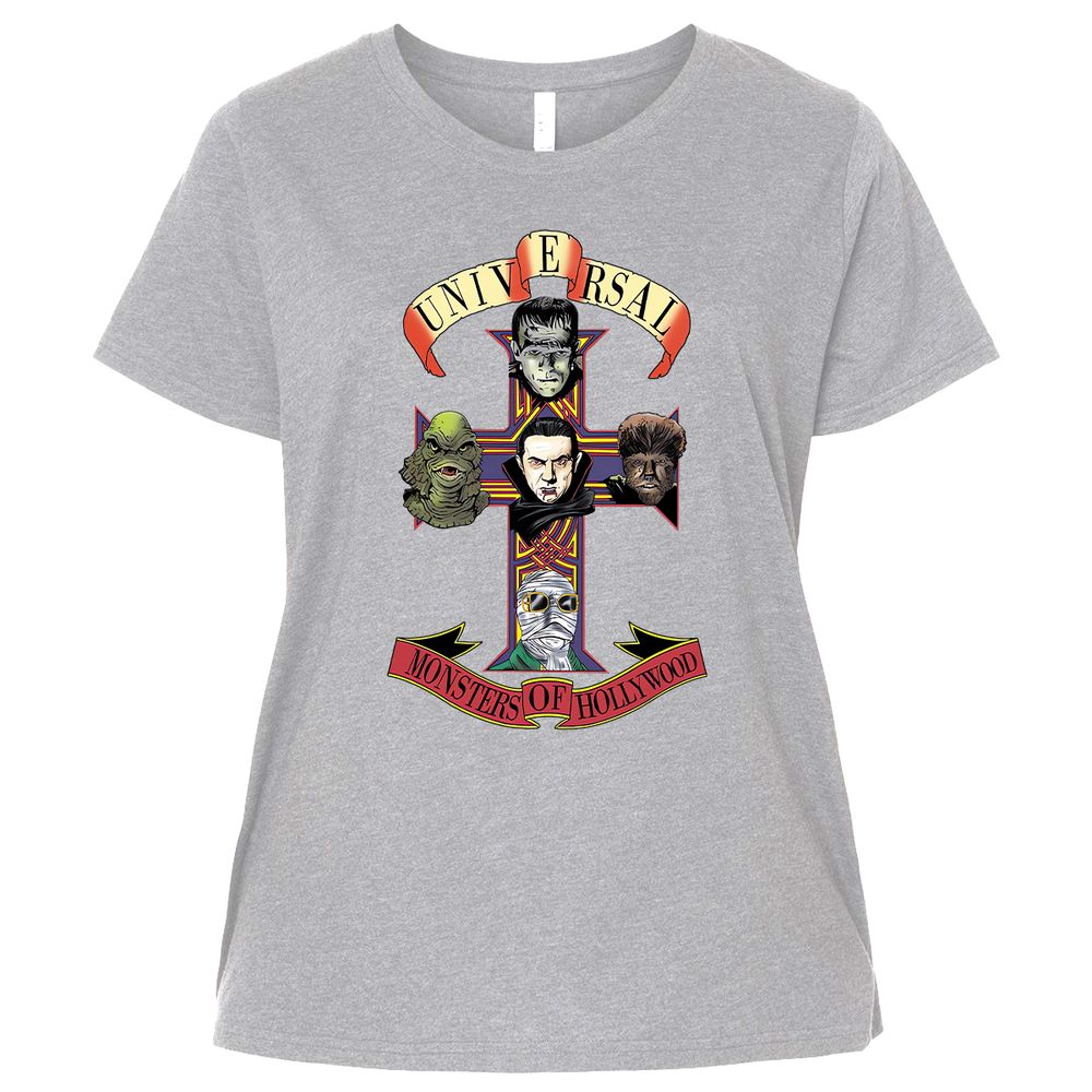 Ladies Curvy Jersey - ALCTSRZC - Heather - 3