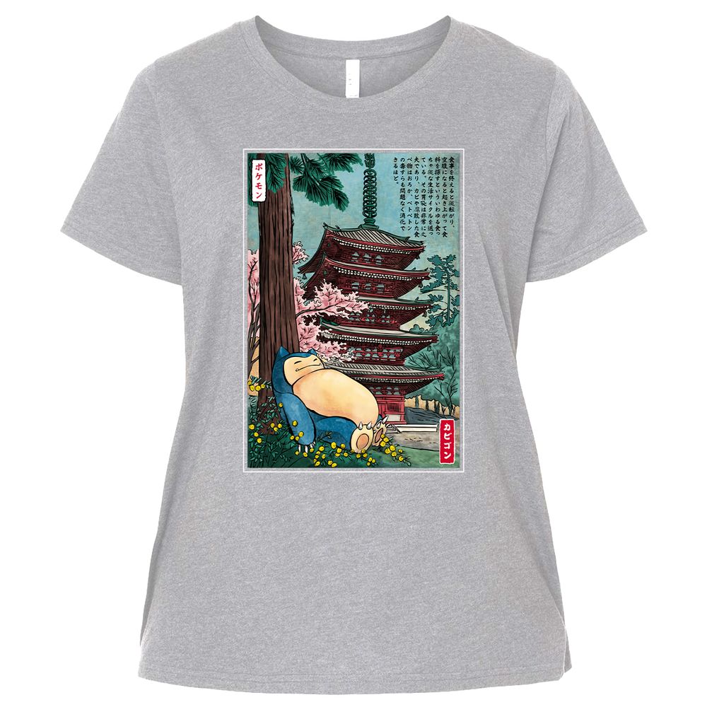 Ladies Curvy Jersey - T67YKWNW - Heather - 3