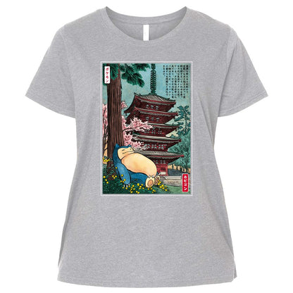 Ladies Curvy Jersey - T67YKWNW - Heather - 3