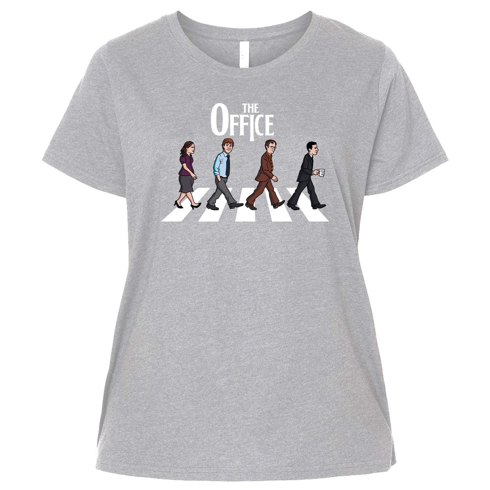 Ladies Curvy Jersey - 9NYPFBAR - Heather - 3