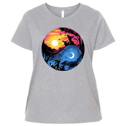 Ladies Curvy Jersey - MMZSHB2Z - Heather - 3