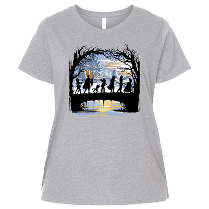 Ladies Curvy Jersey - M9FAH614 - Heather - 3