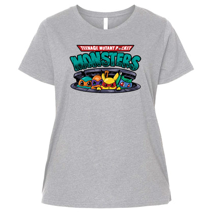 Ladies Curvy Jersey - QPDLG5Q4 - Heather - 3