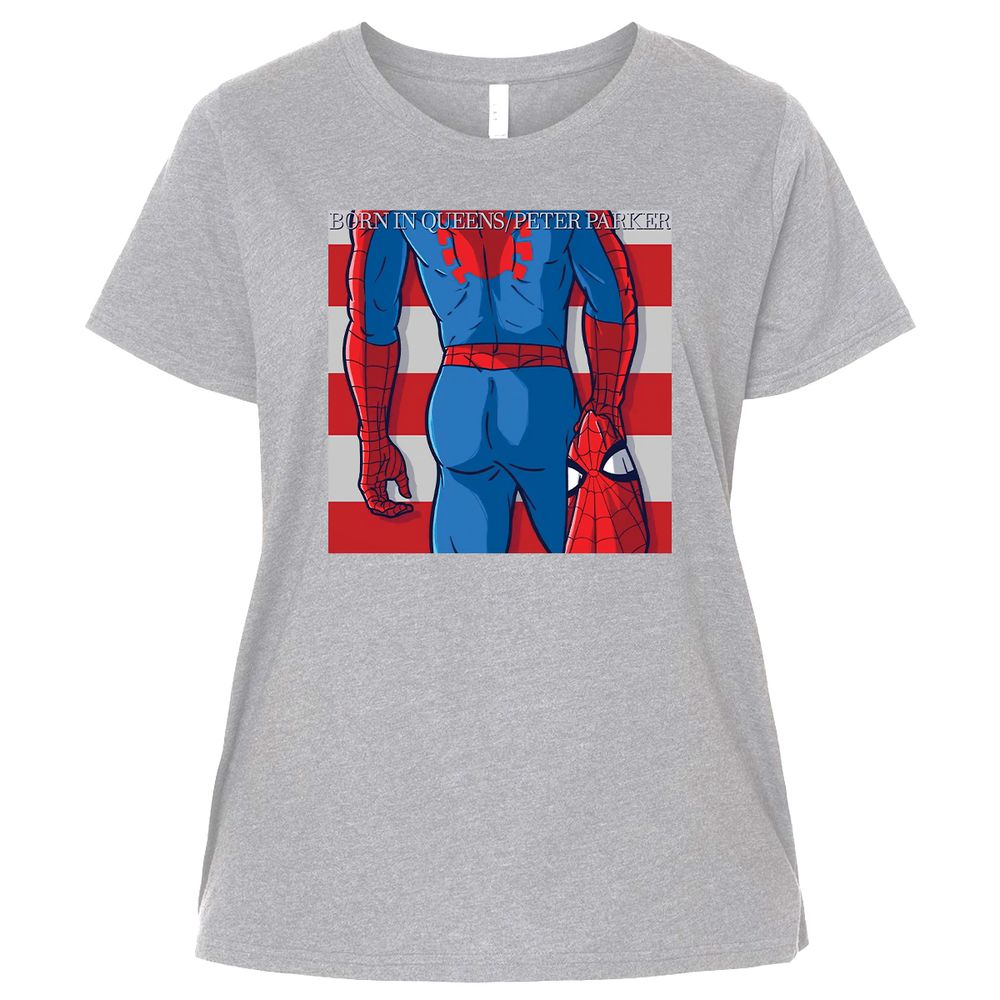 Ladies Curvy Jersey - 67STEBV3 - Heather - 3