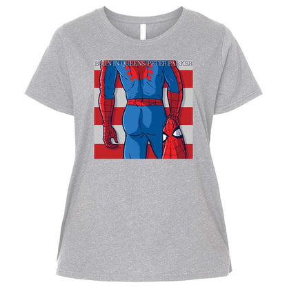 Ladies Curvy Jersey - 67STEBV3 - Heather - 3