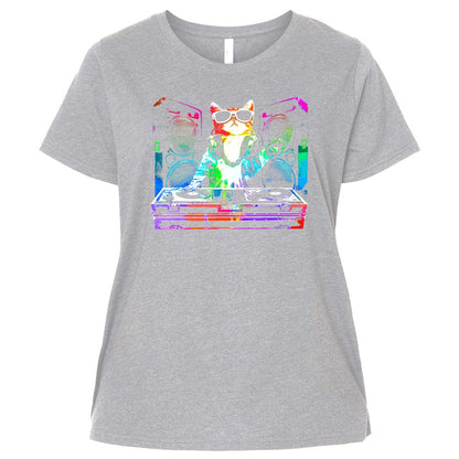 Ladies Curvy Jersey - 4JJZ56GU - Heather - 3