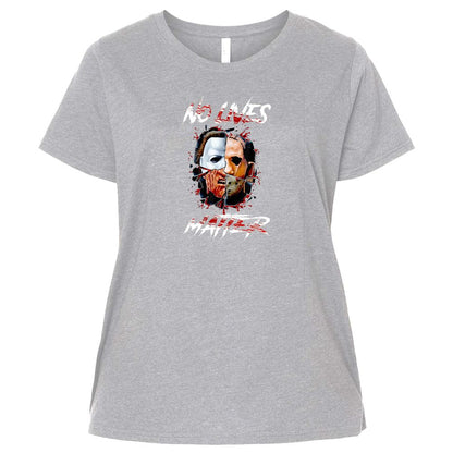 Ladies Curvy Jersey - MA6LUEA6 - Heather - 3