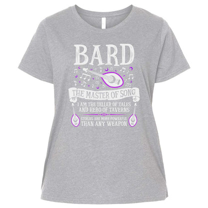 Ladies Curvy Jersey - V61EKGH9 - Heather - 3