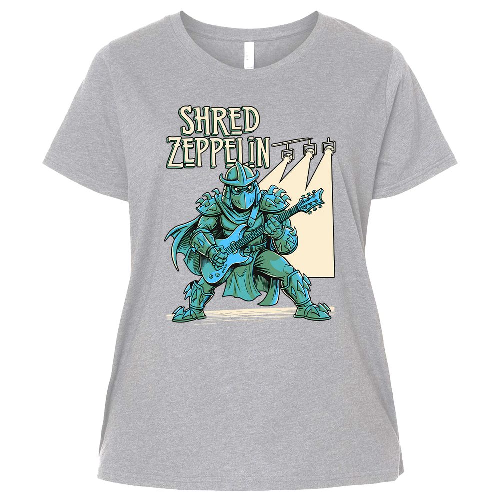 Ladies Curvy Jersey - PPZRW9EU - Heather - 3