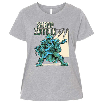 Ladies Curvy Jersey - PPZRW9EU - Heather - 3