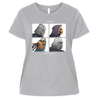 Ladies Curvy Jersey - UPE38E3P - Heather - 3