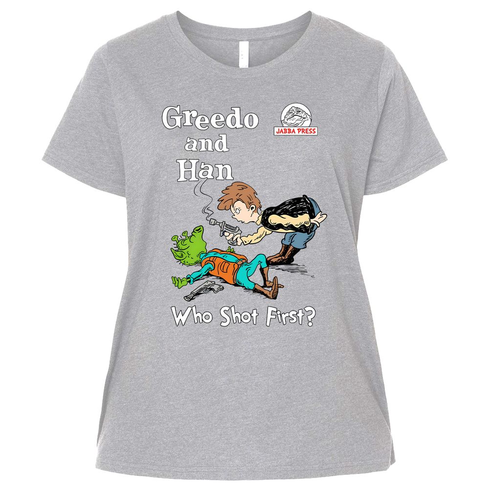 Ladies Curvy Jersey - XZBMQ22F - Heather - 3