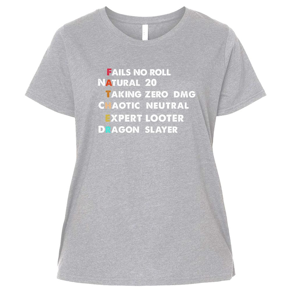 Ladies Curvy Jersey - 95KRZMPF - Heather - 3