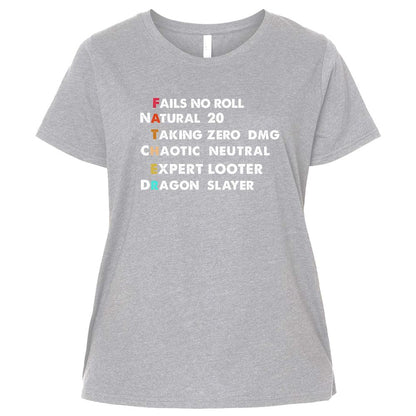 Ladies Curvy Jersey - 95KRZMPF - Heather - 3