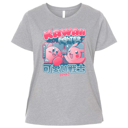 Ladies Curvy Jersey - 876K511T - Heather - 3