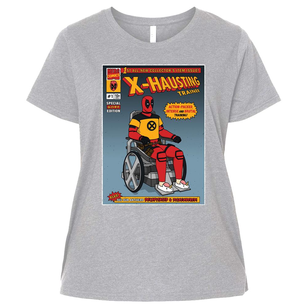 Ladies Curvy Jersey - 7FDC881P - Heather - 3