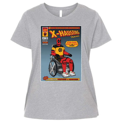 Ladies Curvy Jersey - 7FDC881P - Heather - 3