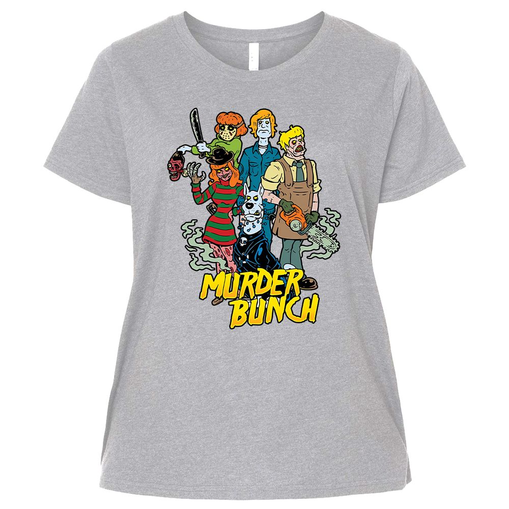 Ladies Curvy Jersey - 8WNZD1HA - Heather - 3