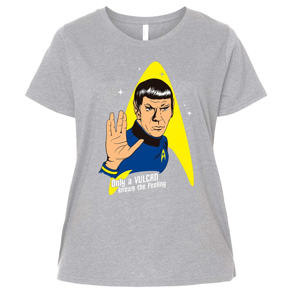 Ladies Curvy Jersey - C82DGDXA - Heather - 3