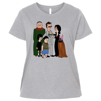 Ladies Curvy Jersey - Q2YSVAG3 - Heather - 3