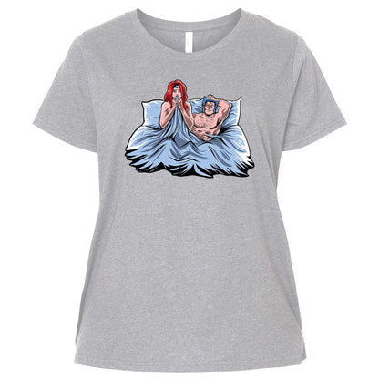 Ladies Curvy Jersey - B7CMRHCU - Heather - 3