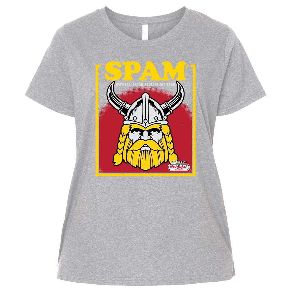 Ladies Curvy Jersey - 2LLQU6RK - Heather - 3