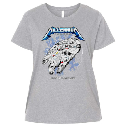 Ladies Curvy Jersey - EZ6KAG41 - Heather - 3