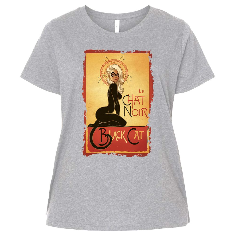 Ladies Curvy Jersey - HUX56ACY - Heather - 3