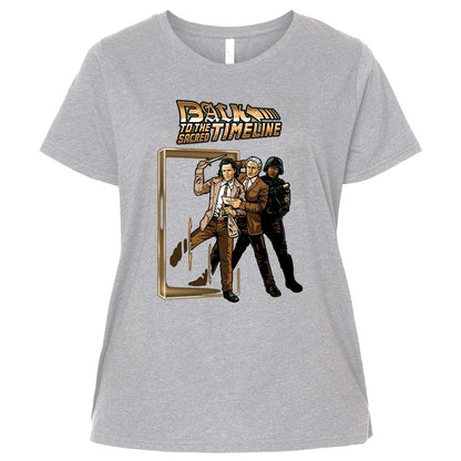 Ladies Curvy Jersey - 1KZKE3H1 - Heather - 3